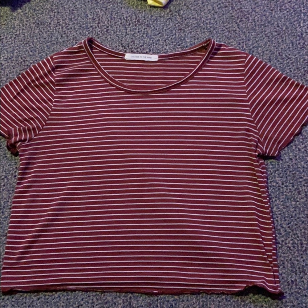 Caution to the Wind-crop top-size s